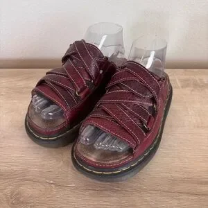 Dr. Martens | Shoes | Dr Martens Y2k Vintage Red Leather  display picture 3